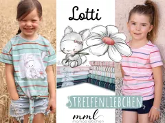 Lotti - Unser Jersey Panel mit Streifen mit dem Kombistoff Streifenliebchen