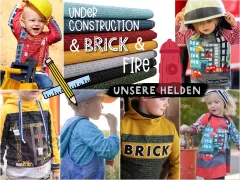 # under construction, fire & brick
