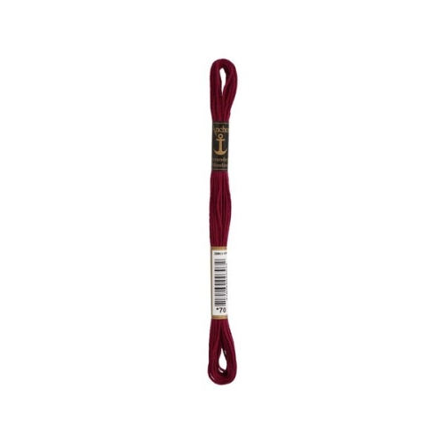 Anchor Sticktwist Stickgarn brombeer (00070) (8m - 6 Fäden)