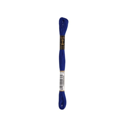 Anchor Sticktwist Stickgarn dunkelblau (00134) (8m - 6 Fäden)