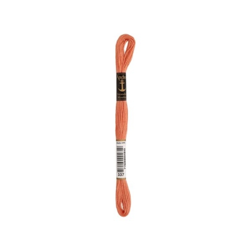 Anchor Sticktwist Stickgarn terracotta (00337) (8m - 6 Fäden)