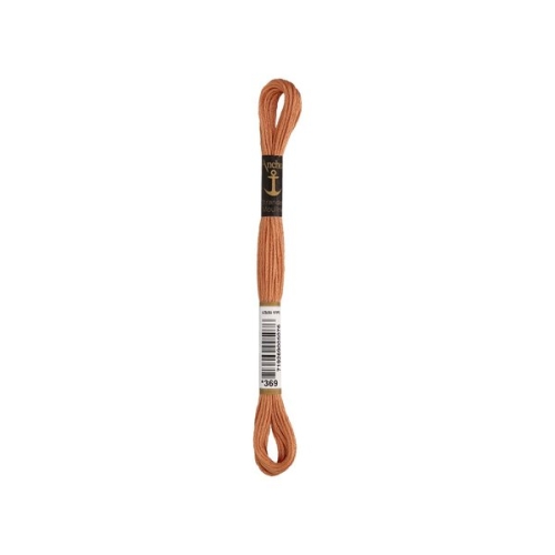 Anchor Sticktwist Stickgarn zimt (00369) (8m - 6 Fäden)