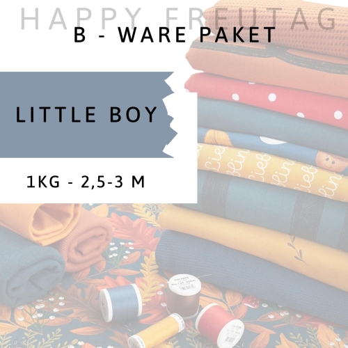 B-Ware Stoff-Paket Boy (ca. 1 kg, ca. 2,5-3m)