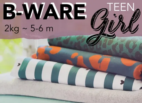 B-Ware Stoff-Paket Teen Girl (2 kg, ca. 5-6m)