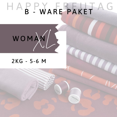 B-Ware Stoff-Paket Woman (2 kg, ca. 5-6m)