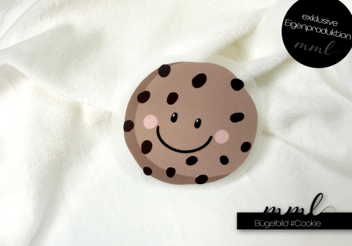 Bügelbild Cookie Krümel klein