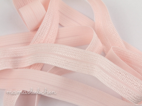 elastisches Einfassband #altrosa (1,0m)