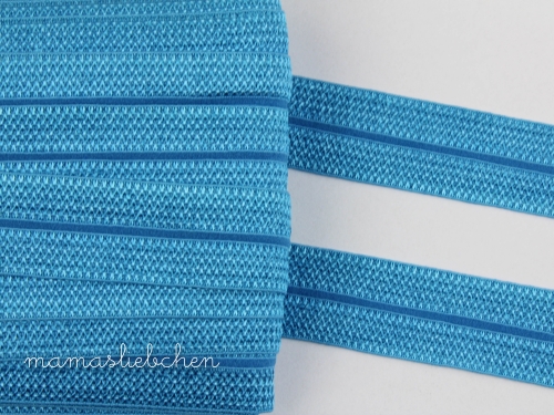 elastisches Einfassband #aqua (1,0m)