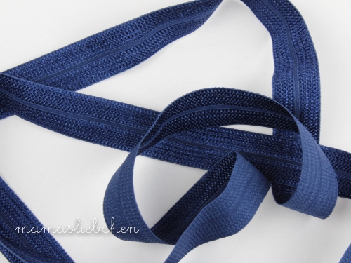 elastisches Einfassband #dunkelblau (1,0m)