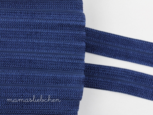 elastisches Einfassband #dunkelblau (1,0m)