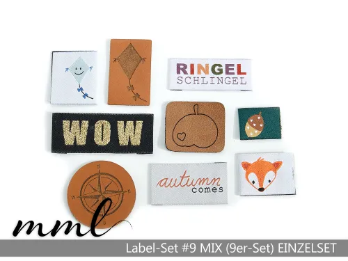 Label-Set #9 MIX (9er-Set) EINZELSET