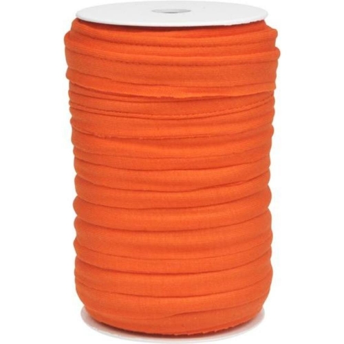 Liebchen-Jersey Paspelband (14mm) #shiny orange (1,0m)