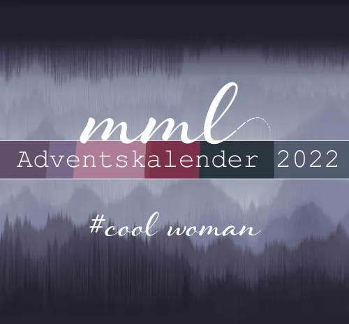 mamasliebchen Stoff-Adventskalender 2022 Damen (cool colors)