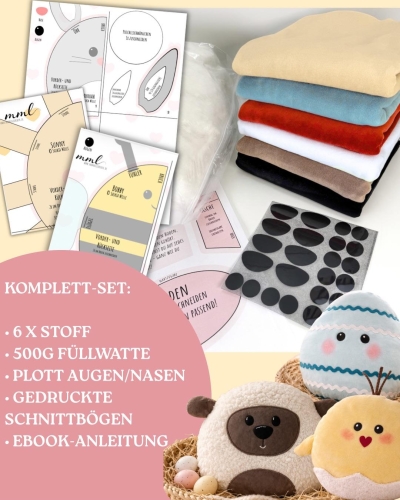 Pipsies #Frühling DIY-Näh-Set (Schnitte, Stoffe und Zubehör)