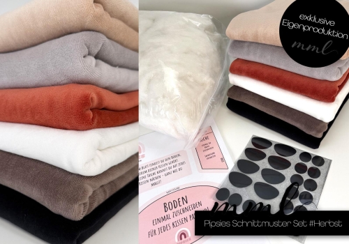 Pipsies #Herbst DIY-Näh-Set (Schnitte, Stoffe und Zubehör)