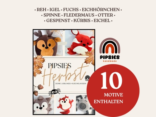 Pipsies #Herbst DIY-Näh-Set (Schnitte, Stoffe und Zubehör)