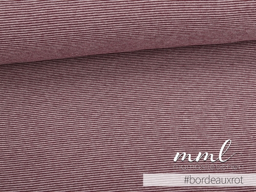 Ringelbündchen-Stoff (1 mm) 