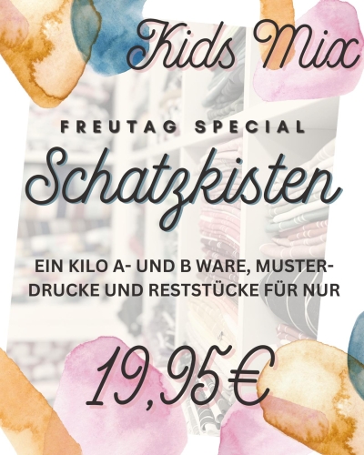 Schatzkisten-Paket Kids Mix (ca. 1 kg, ca. 2,5-3m)