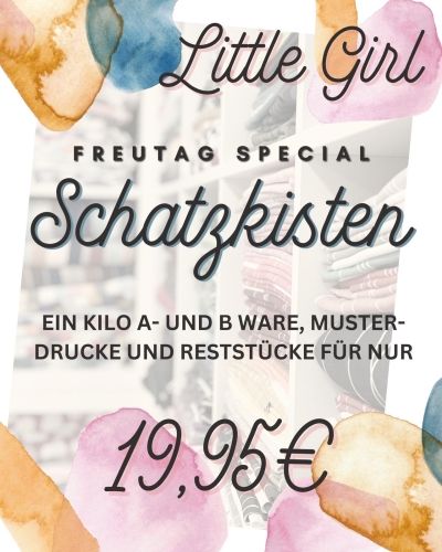 Schatzkisten-Paket Little Girl (ca. 1 kg, ca. 2,5-3m)