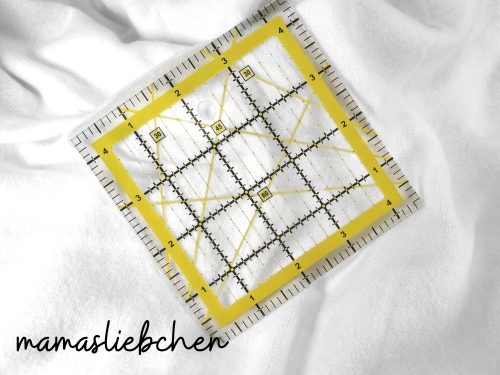 Schneider - Lineal 10x10 cm aus Kunststoff