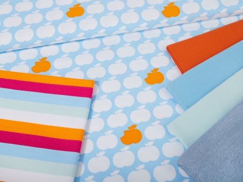 Sommer-Sweat-Stoff #applebite 