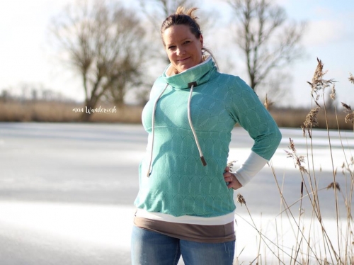 Sommer-Sweat-Stoff 