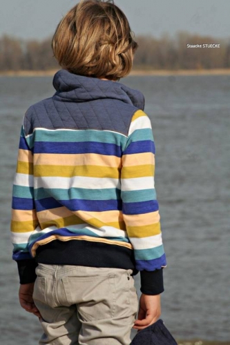 Sommer-Sweat-Stoff #widestripes 