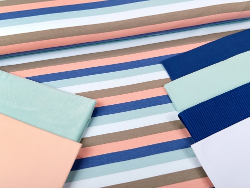 Sommer-Sweat-Stoff #widestripes 