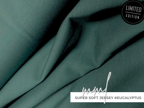 Super Soft Jersey #eucalyptus / grün blaugrün petrol meergrün
