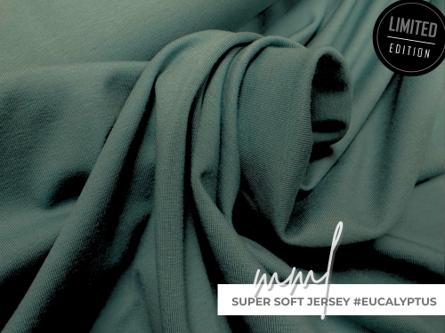 Super Soft Jersey #eucalyptus / grün blaugrün petrol meergrün