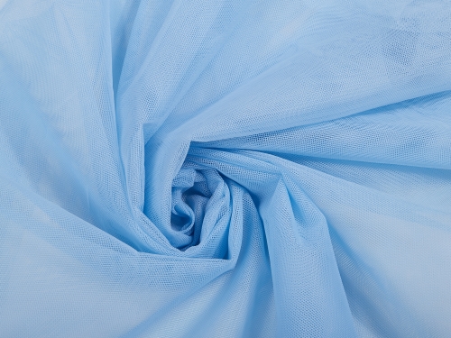Tüll-Stoff  #himmelblau (0,25m)