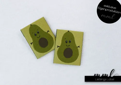 Weblabel-Set #Avocado (2er-Set)