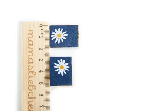 Weblabel-Set #Gänseblümchen (blau) (3er-Set)