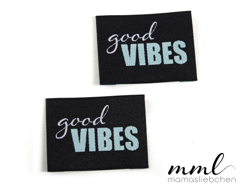 Weblabel-Set #good VIBES (2er-Set)