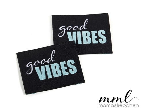 Weblabel-Set #good VIBES (2er-Set)