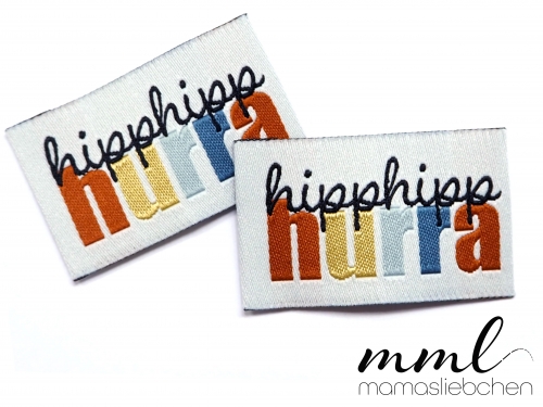 Weblabel-Set #hipphipp hurra (2er-Set)