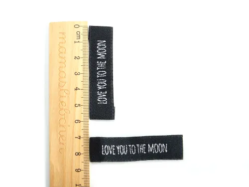 Weblabel-Set #Love you to the moon (2er-Set)