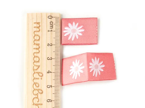 Weblabel-Set #Margerite pink (3er-Set)