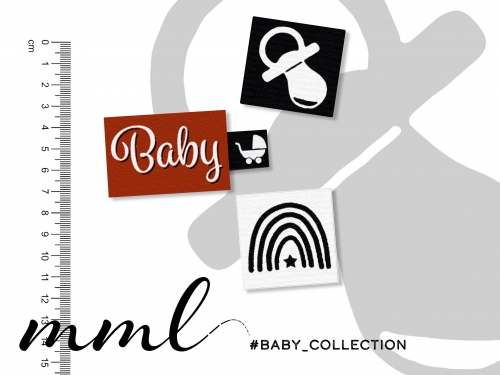 Weblabel-Set #New Baby unisex (4er-Set)