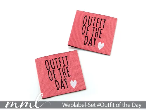 Weblabel-Set #Outfit of the Day (2er-Set)