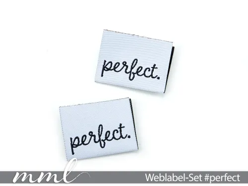 Weblabel-Set #perfect (2er-Set)