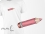 Bügelbilder Stift Einschulung schreiben lernen, malen - Schulstart / Schultüte - rosa
