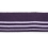 Cuff- Bündchen 70mm #violett (1,1m)