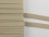 elastisches Schrägband mit Borte #kiesel (1,0m)