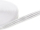 Gummiband 20mm Lurex #silber-off-white (1,0m)