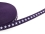 Gummiband 20mm Stern #violett (1,0m)