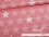 Jersey-Stoff "big stars #rose" (0,25 m)