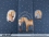 B-Ware Jersey-Stoff "Horse Love #blue" (1Panel/ ca.0,65 m)