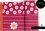 B-Ware Jersey-Stoff "Pips #berry" (1 Panel, ca. 1,00m)