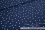 Jersey-Stoff "dots #blue melange" (0,5m)